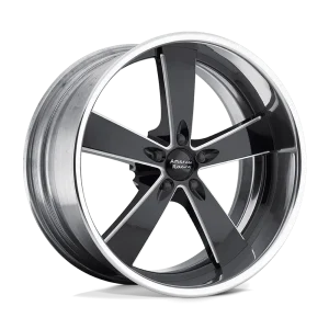 American Racing Vintage – VN472 BURNOUT – Black – 20″x8.5″ 15mm – Summer Wheels – VN4722859156